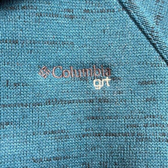 Columbia Womens Full Zip Fleece Jacket Blue Outdoor Activewear S Cozy Hiking - Picture 7 of 16